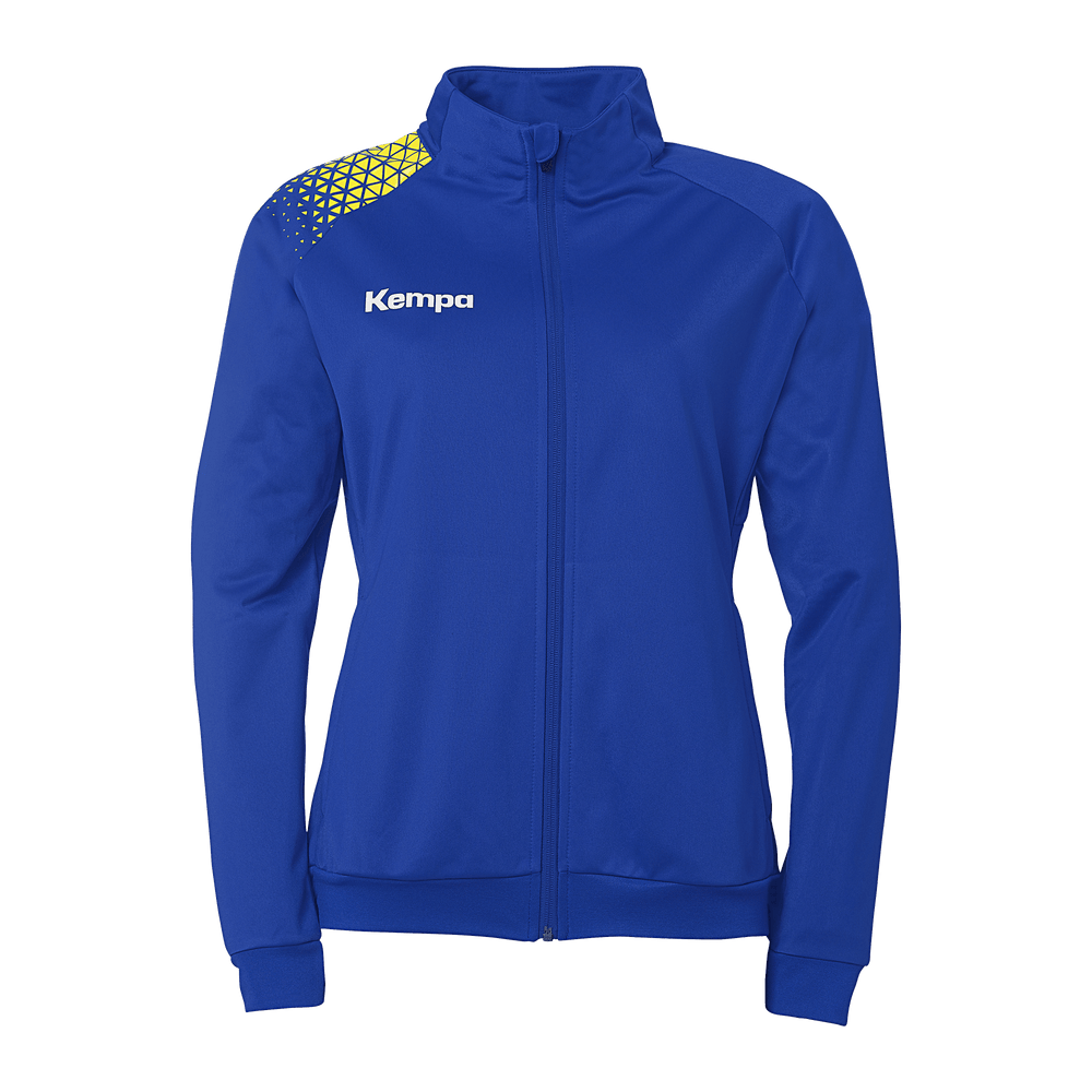 KEMPA Ambition 28 Poly Jacke Damen (royal/limonengelb)