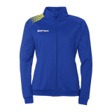 KEMPA Ambition 28 Poly Jacke Damen (royal/limonengelb)