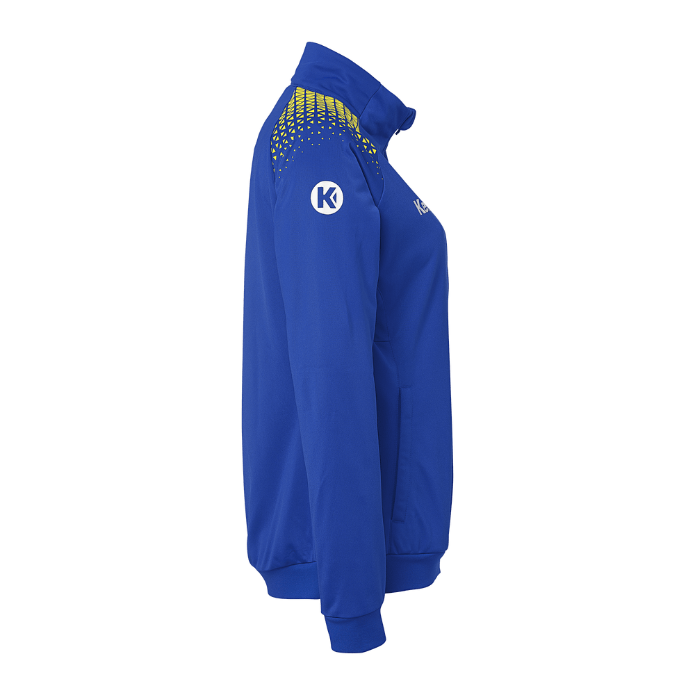 KEMPA Ambition 28 Poly Jacke Damen (royal/limonengelb)