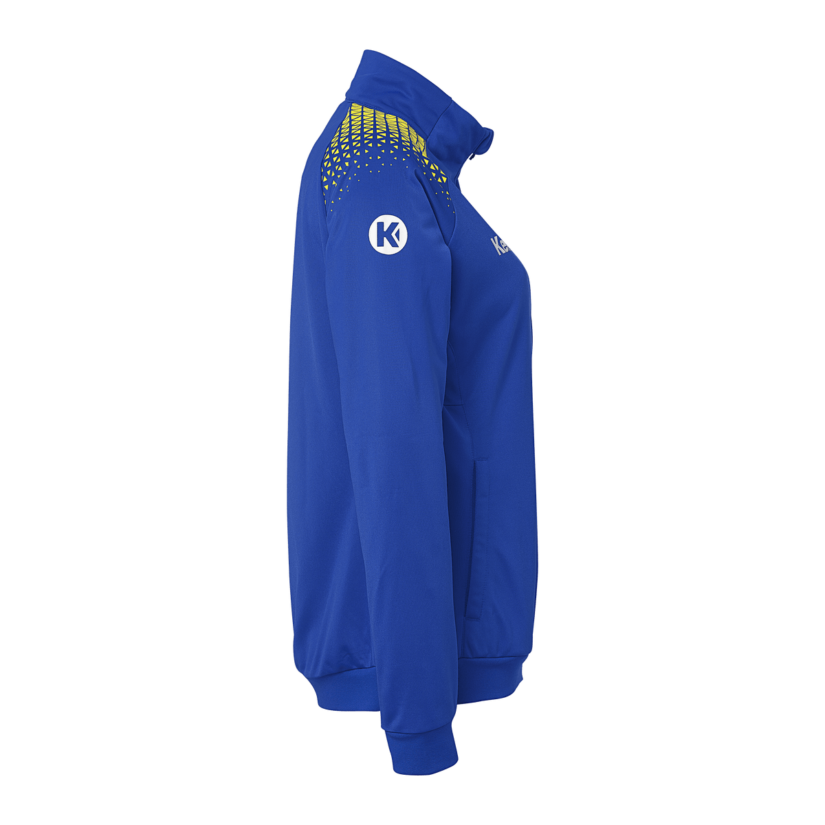 KEMPA Ambition 28 Poly Jacke Damen (royal/limonengelb)