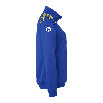KEMPA Ambition 28 Poly Jacke Damen (royal/limonengelb)