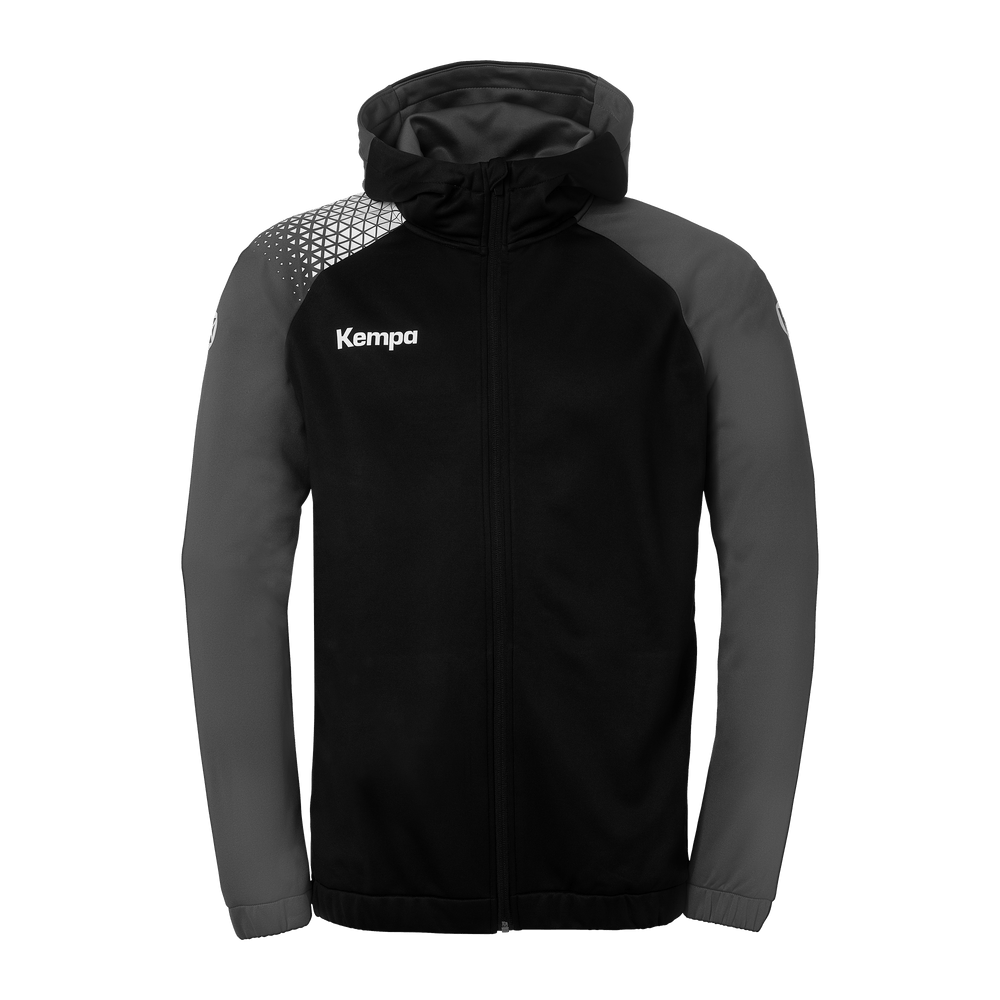 KEMPA Ambition 28 Kapuzenjacke Kind (schwarz/anthra)