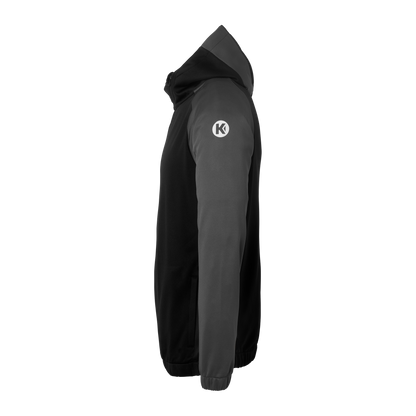 KEMPA Ambition 28 Kapuzenjacke Kind (schwarz/anthra)