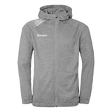 KEMPA Ambition 28 Kapuzenjacke Herren Dunkelgrau