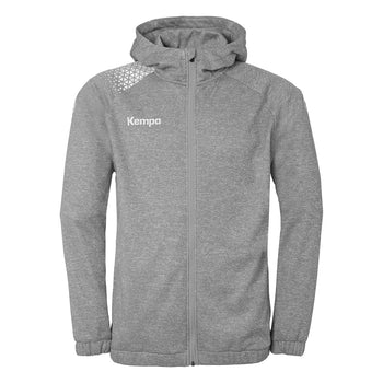 KEMPA Ambition 28 Kapuzenjacke Herren Dunkelgrau