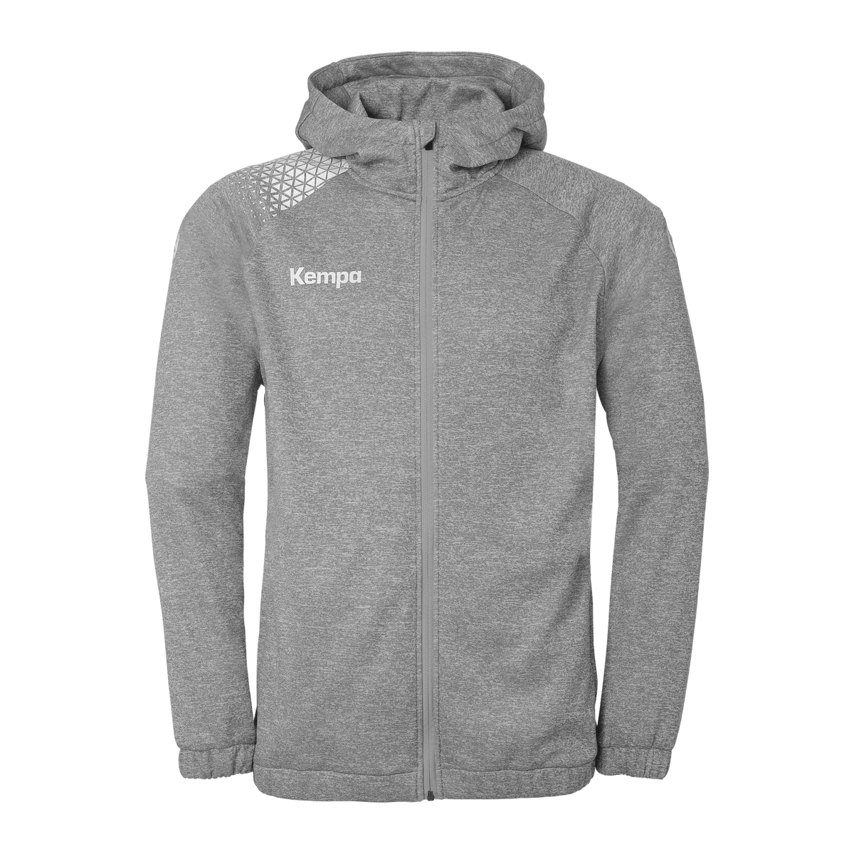 KEMPA Ambition 28 Kapuzenjacke Kind (dark grau melange/weiß)