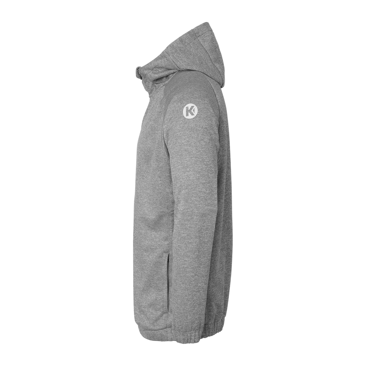 KEMPA Ambition 28 Kapuzenjacke Kind (dark grau melange/weiß)
