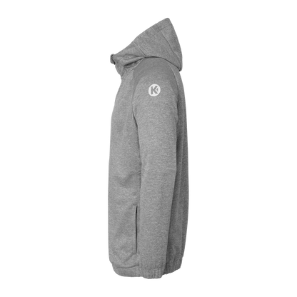 KEMPA Ambition 28 Kapuzenjacke Kind (dark grau melange/weiß)