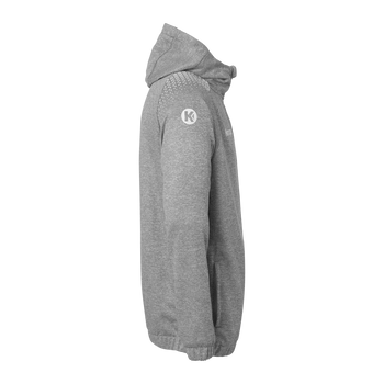 KEMPA Ambition 28 Kapuzenjacke Kind (dark grau melange/weiß)