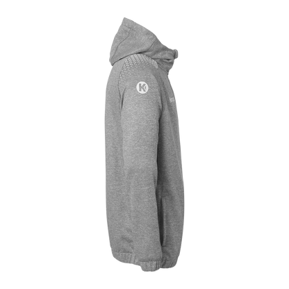 KEMPA Ambition 28 Kapuzenjacke Kind (dark grau melange/weiß)