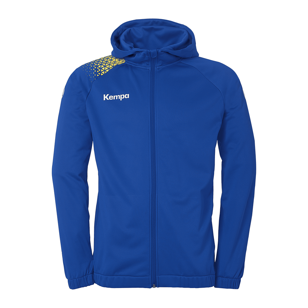 KEMPA Ambition 28 Kapuzenjacke Kind (royal/limonengelb)