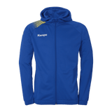 KEMPA Ambition 28 Kapuzenjacke Kind (royal/limonengelb)