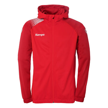 KEMPA Ambition 28 Kapuzenjacke Kind Rot