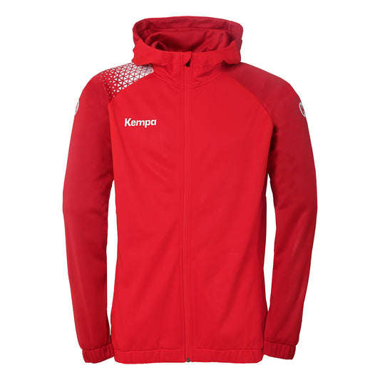 KEMPA Ambition 28 Kapuzenjacke Kind Rot
