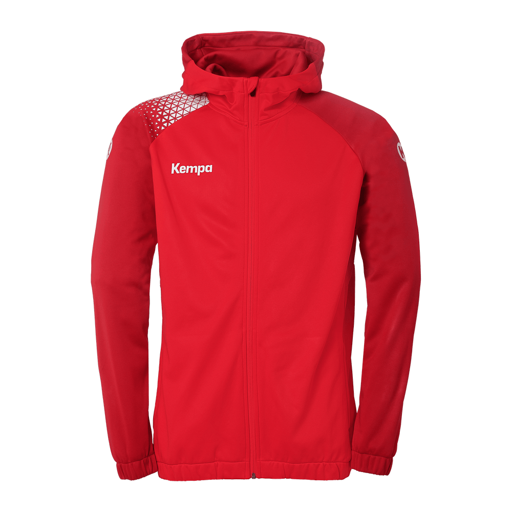 KEMPA Ambition 28 Kapuzenjacke Kind (rot/chilirot)