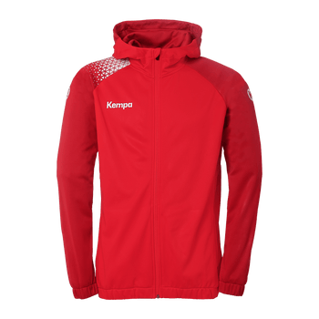 KEMPA Ambition 28 Kapuzenjacke Kind (rot/chilirot)
