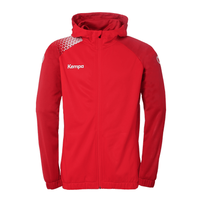 KEMPA Ambition 28 Kapuzenjacke Kind (rot/chilirot)