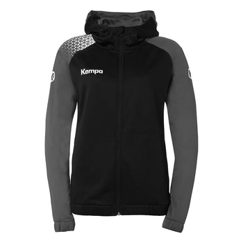 KEMPA Ambition 28 Kapuzenjacke Damen Schwarz