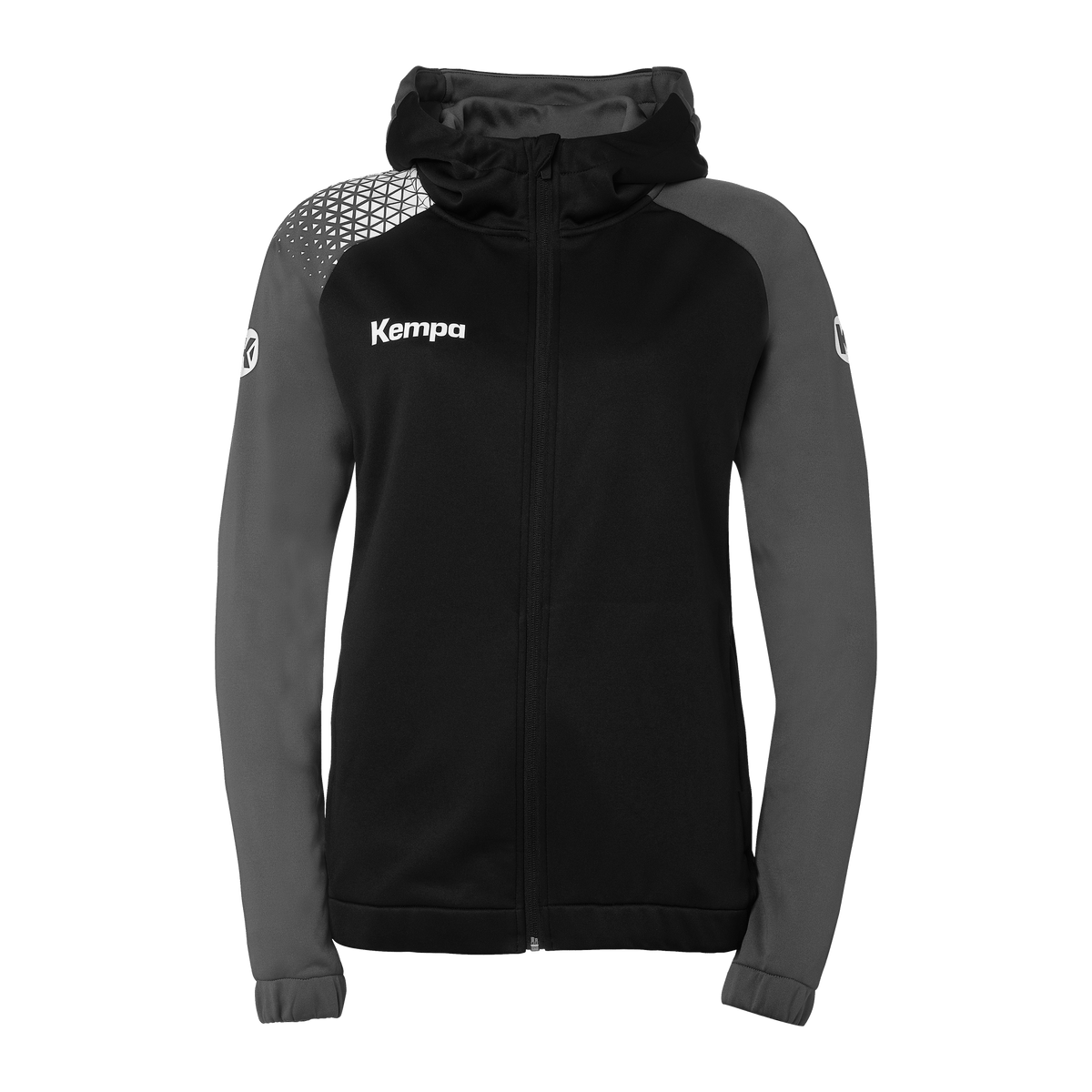 KEMPA Ambition 28 Kapuzenjacke Damen (schwarz/anthra)