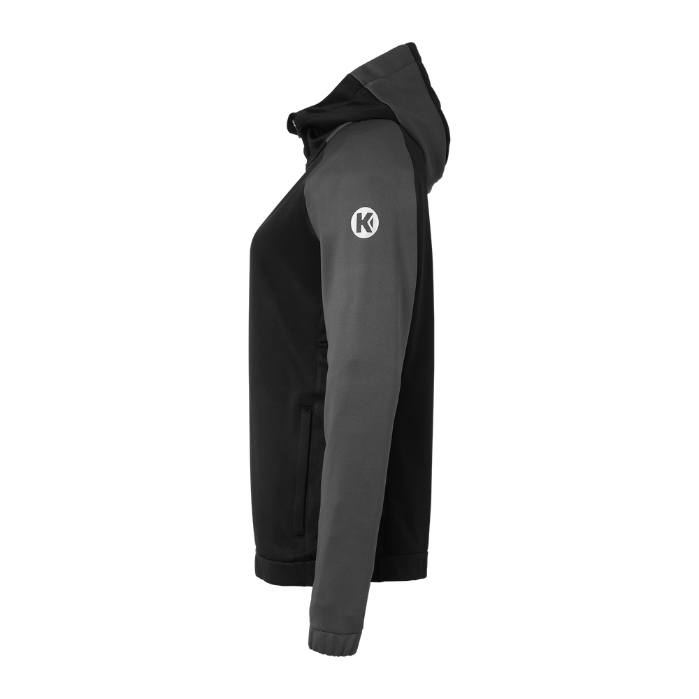 KEMPA Ambition 28 Kapuzenjacke Damen (schwarz/anthra)