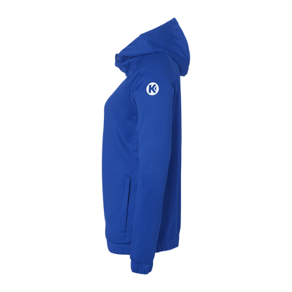 KEMPA Ambition 28 Kapuzenjacke Damen (royal/limonengelb)