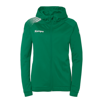 KEMPA Ambition 28 Kapuzenjacke Damen (lagune/weiß)