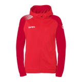 KEMPA Ambition 28 Kapuzenjacke Damen (rot/chilirot)