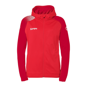 KEMPA Ambition 28 Kapuzenjacke Damen (rot/chilirot)