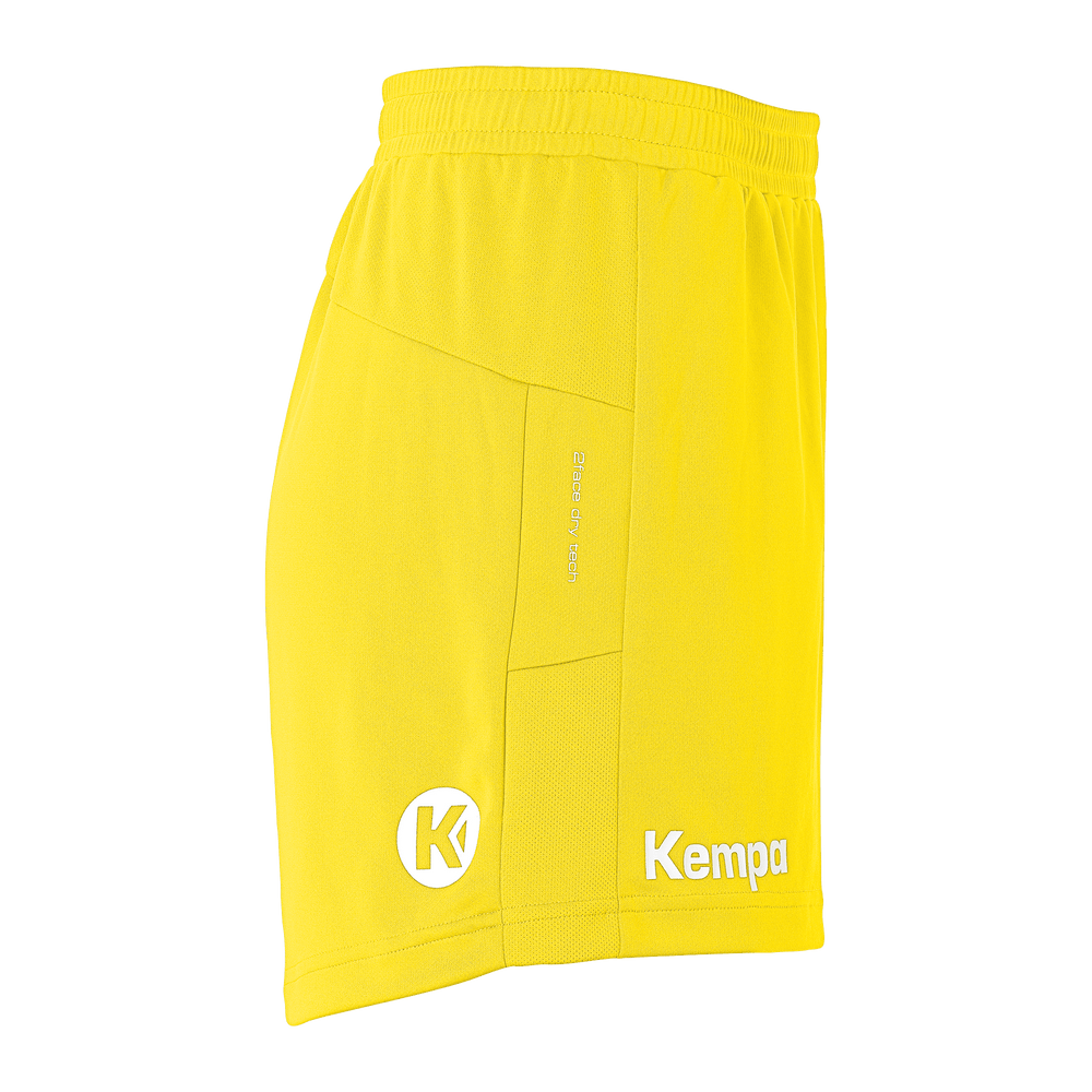 KEMPA Performance Short Damen (limonengelb)