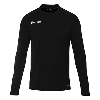 KEMPA Performance Langarmshirt Herren Schwarz