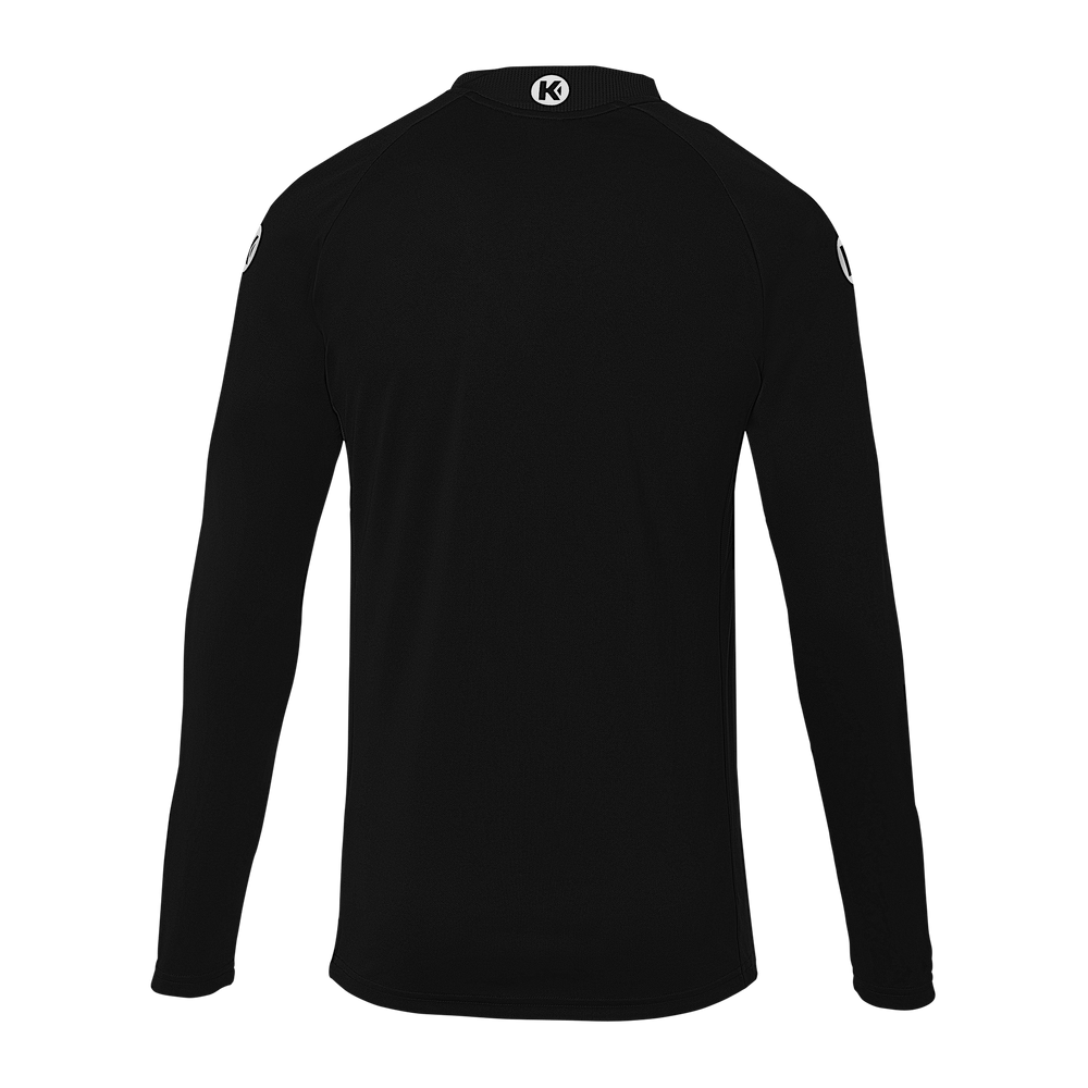 KEMPA Performance Langarmshirt Kind (schwarz)