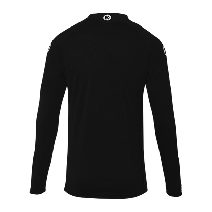 KEMPA Performance Langarmshirt Kind (schwarz)
