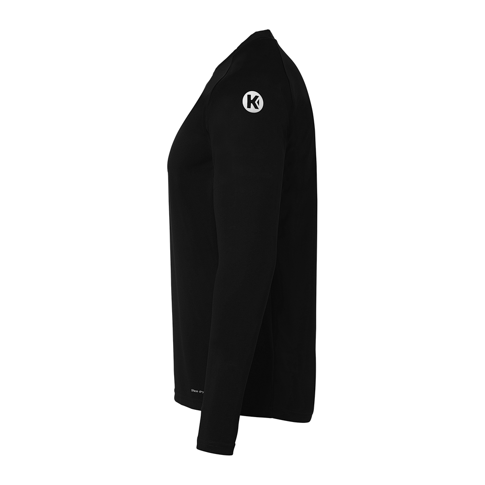 KEMPA Performance Langarmshirt Kind (schwarz)
