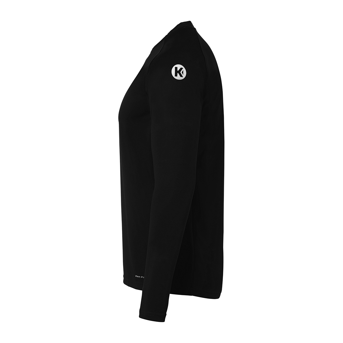 KEMPA Performance Langarmshirt Kind (schwarz)