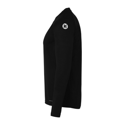 KEMPA Performance Langarmshirt Kind (schwarz)