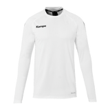 KEMPA Performance Langarmshirt Kind (weiß)