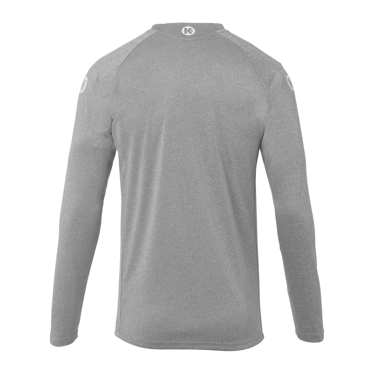 KEMPA Performance Langarmshirt Kind (dark grau melange)