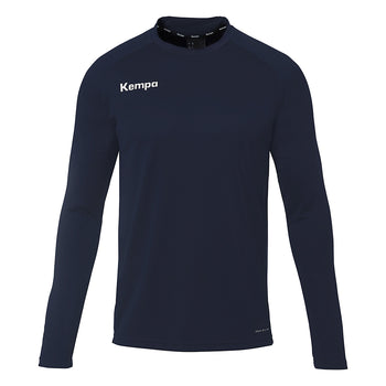 KEMPA Performance Langarmshirt Kind Dunkelblau