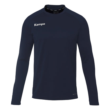 KEMPA Performance Langarmshirt Kind Dunkelblau