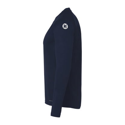 KEMPA Performance Langarmshirt Kind (marine)