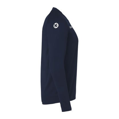KEMPA Performance Langarmshirt Kind (marine)