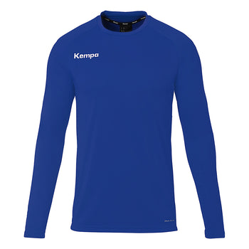 KEMPA Performance Langarmshirt Kind Blau