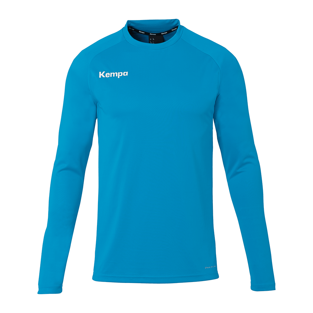 KEMPA Performance Langarmshirt Kind (kempablau)