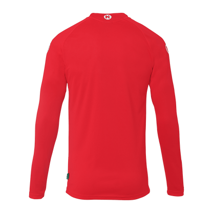 KEMPA Performance Langarmshirt Kind (rot)