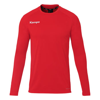 KEMPA Performance Langarmshirt Herren Rot