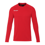 KEMPA Performance Langarmshirt Kind (rot)