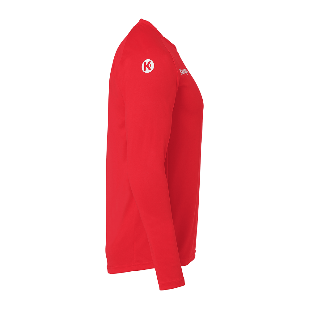 KEMPA Performance Langarmshirt Kind (rot)