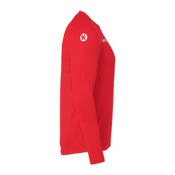 KEMPA Performance Langarmshirt Kind (rot)