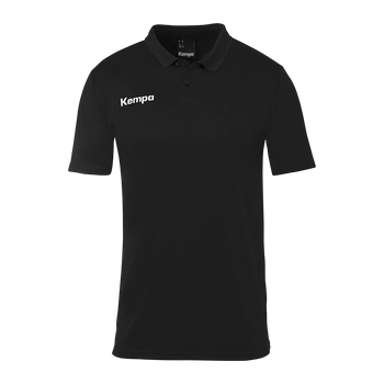 KEMPA Poly Polo Shirt Kind (schwarz)
