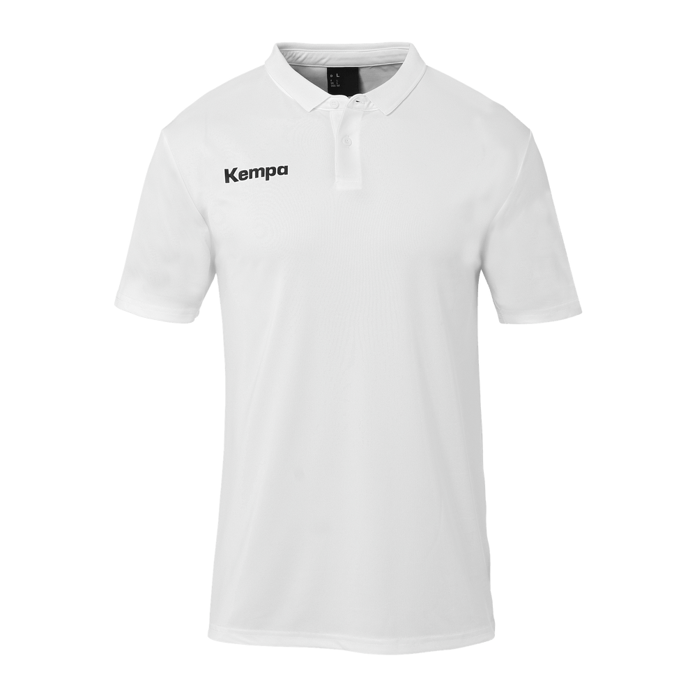 KEMPA Poly Polo Shirt Kind (weiß)